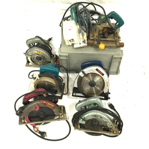 RYOBI ブレーキ付き丸ノコ W-652PS 日立工機 C4VA1 等 電動工具 まとめセット